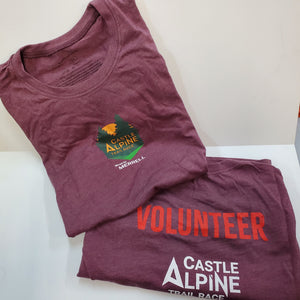 2023 CAT Volunteer Giveaway Shirt (Heather Maroon) - Unisex & Women's
