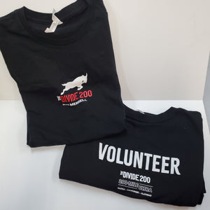 2023 D200 Volunteer Giveaway Shirt (Black) - Unisex & Women's