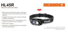 Load image into Gallery viewer, FENIX HL45R Headlamp - 1000 lumens