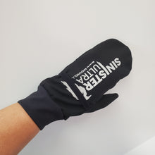 Load image into Gallery viewer, 2023 Sinister 7 Giveaway Windbreak Gloves/Mittens (Black w/ Reflective Logo) - Unisex
