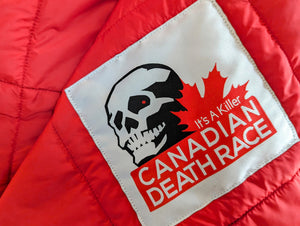 2023 Canadian Death Race Giveaway Quilted Puffy Blanket (Red) - Unisex