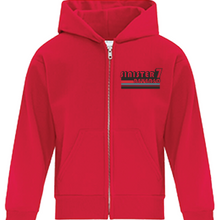 Load image into Gallery viewer, 2022 Sinister 7 Reverso Youth Full Zip Fleece Hoodie
