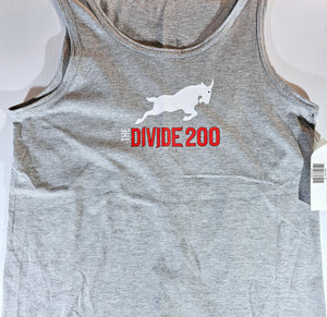 2024 Divide 200 Tank T-Shirt w/Logo (Sport Grey) - Unisex