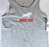 Divide 200 Tank T-Shirt w/Logo (Sport Grey) - Unisex