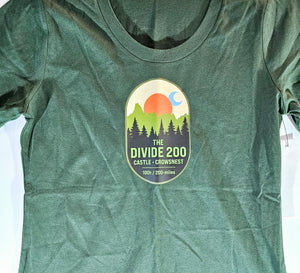 2024 Divide 200 T-Shirt w/Nature Pill (Forest Green) - Women's