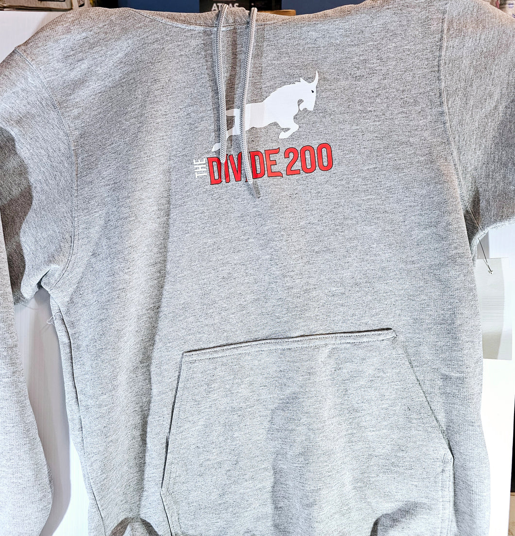 2024 Divide 200 Hoodie w/Logo (Athletic Heather) - Unisex