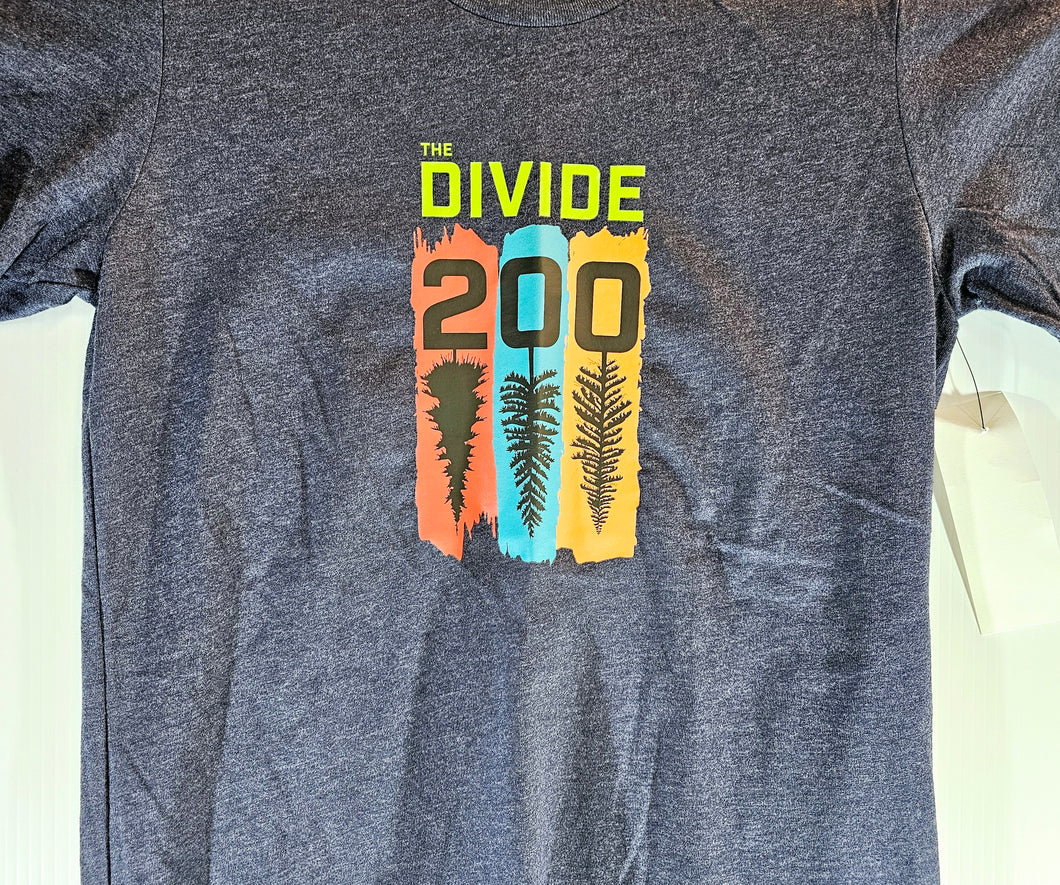 2024 Divide 20 T-Shirt w/Upside Down (Heather Midnight Navy) - Unisex