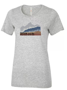 Sinister Mountains Ladies Scoop T-Shirt