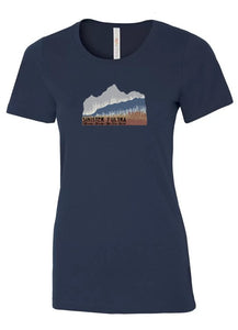 Sinister Mountains Ladies Scoop T-Shirt