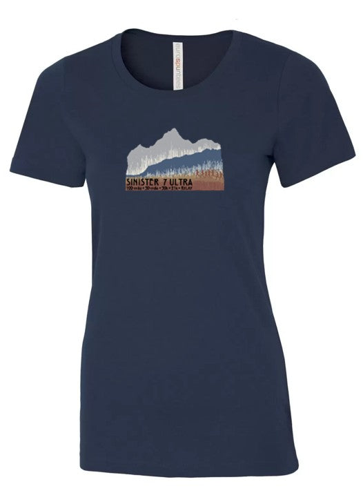 Sinister Mountains Ladies Scoop T-Shirt