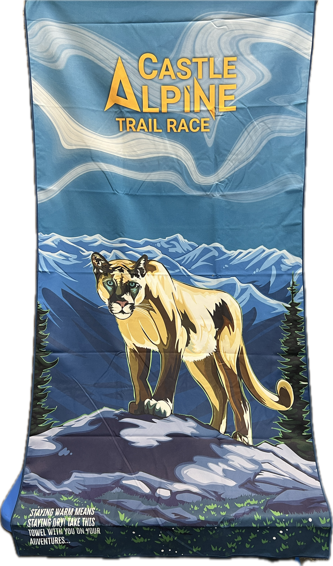 Castle Mountain Trail Race Microfibre Towel