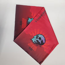 Load image into Gallery viewer, 2024 Canadian Death Race Multifunctional Head/Neckwear w/ Aurora Skull (Red &amp; Purple) - Unisex (Volunteer &amp; Racer Headwear Giveaway)
