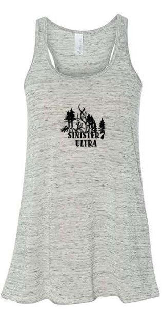 Sinister Flora Flowy Racer Back Tank - Ladies