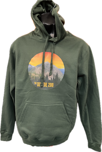 Divide 200 Pullover Hoodie La Coullotte - Unisex - Forest Green