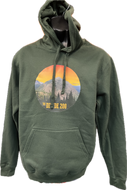 Divide 200 Pullover Hoodie La Coullotte - Unisex - Forest Green