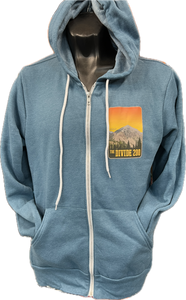 Divide 200 Zip Hoodie La Coullotte - Unisex - Heather Deep Teal