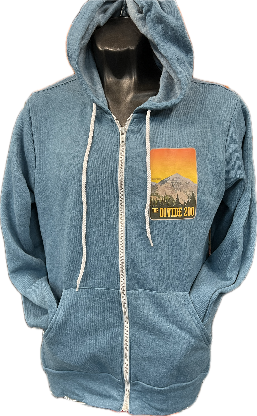 Divide 200 Zip Hoodie La Coullotte - Unisex - Heather Deep Teal