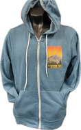 Divide 200 Zip Hoodie La Coullotte - Unisex - Heather Deep Teal
