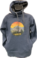 Divide 200 Cowl Neck Hoodie La Coullotte Women's - Heather Navy