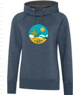 Black Spur Ultra 10th Annual Vintage Hoodie - Ladies - Heather Navy