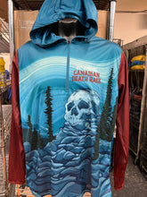 Load image into Gallery viewer, 2025 Canadian Death Race 25th annual hoodie - Unisex &amp; Women&#39;s &amp; kids sizes
