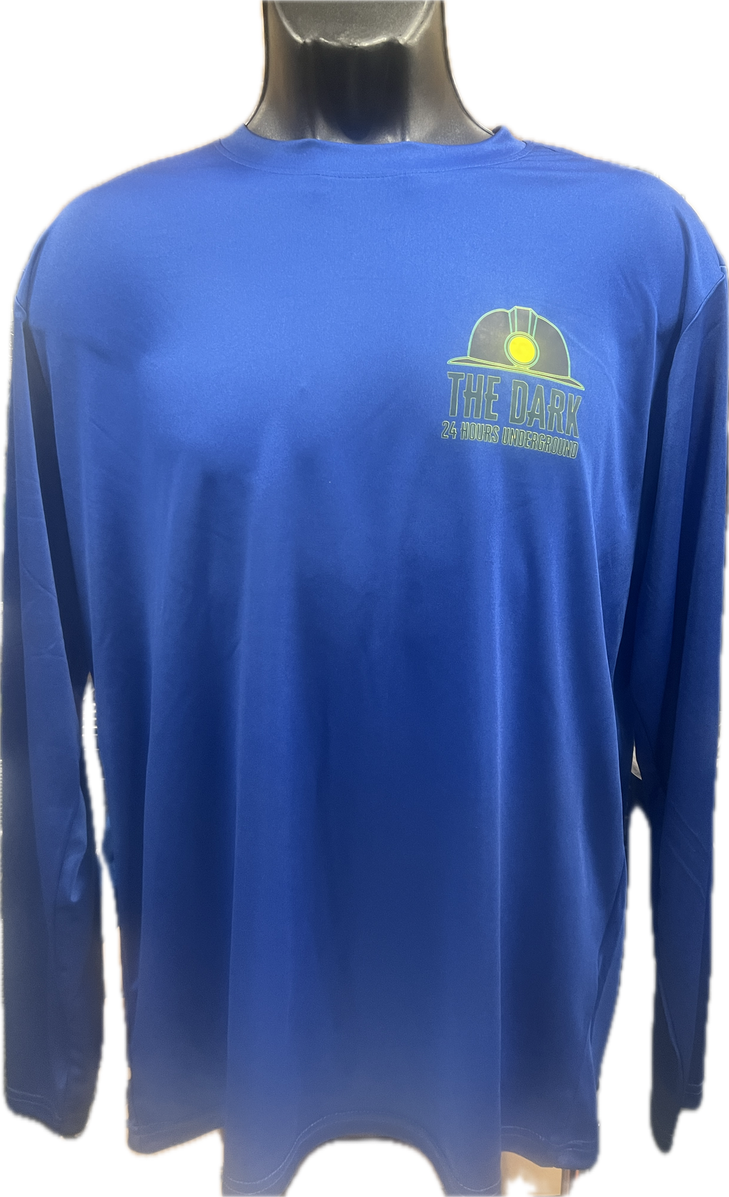 The Dark 24 Long Sleeve Tee - Blue - Unisex