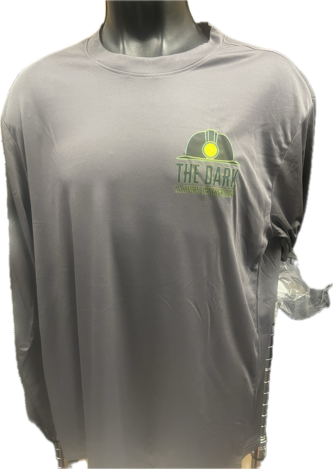 The Dark 24 Long Sleeve Tee - Grey - Unisex