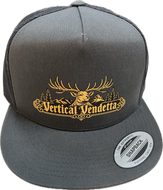 Vertical Vendetta - Five-Panel Trucker Cap - Grey