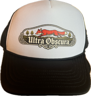 Ultra Obscura  Mesh-Back Trucker Cap - White/Black