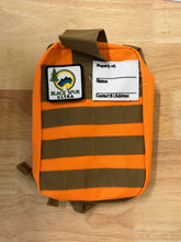 Load image into Gallery viewer, Black Spur Orange Organizer Bag
