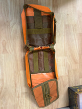 Load image into Gallery viewer, Black Spur Orange Organizer Bag
