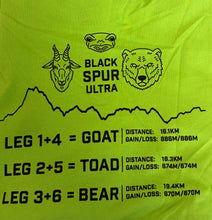 Load image into Gallery viewer, Black Spur Ultra T-Shirt w/New Logo  (Lime Shock) - Women's
