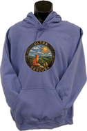 Ultra Obscura Kaleidoscopic Fox Hoodie Unisex