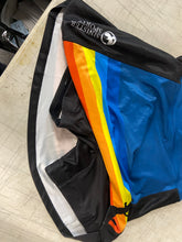Load image into Gallery viewer, Sinister Sports Skort w/ Sunset Runner (Black &amp; Dark Blue) - Women&#39;s
