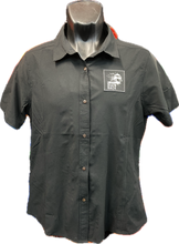 Load image into Gallery viewer, Canadian Death Race Scream Skull Patch Button-Down Tee
