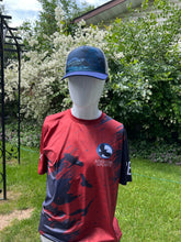 Load image into Gallery viewer, Sinister 7 Ultra Trucker Hat - 2025 Exclusive Design by Val - Blue w/ light mesh
