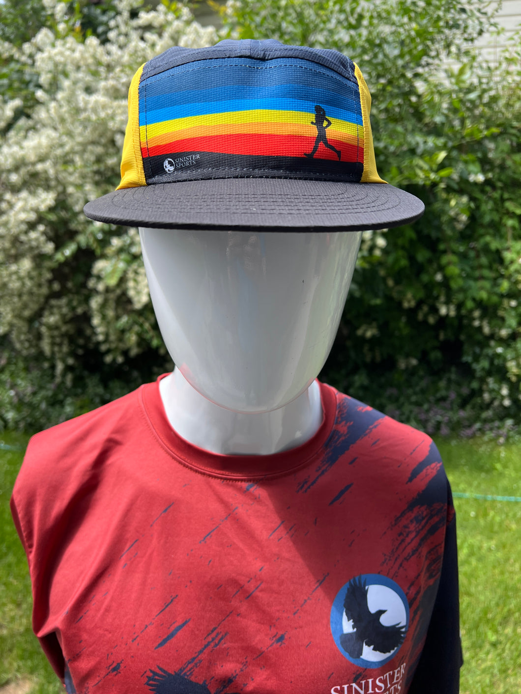 Sinister Sports Ultra Running Hat - Running Rainbow - Unisex