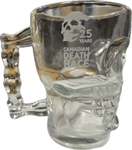 Load image into Gallery viewer, Canadian Death Race Skull Glass Mugs - 25th
