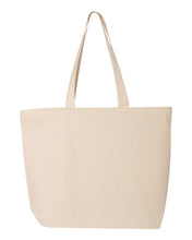 Load image into Gallery viewer, 25L Zippered Tote Heavy Duty with pockets
