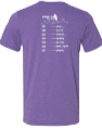 Load image into Gallery viewer, 2024 Sinister 7 T-Shirt w/ Raven Orbit (Team Purple) - Unisex
