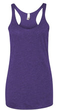 Load image into Gallery viewer, CDR Coin Racer Back Tank - Ladies - Purple Rush
