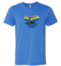 Load image into Gallery viewer, Sinister Sunset Runner Jersey T-Shirt - Unisex
