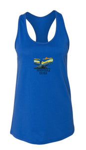 Sinister Sunset Runner Women's Jersey Racerback Tank