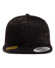 Load image into Gallery viewer, Vertical Vendetta Five-Panel Trucker Cap - Camo
