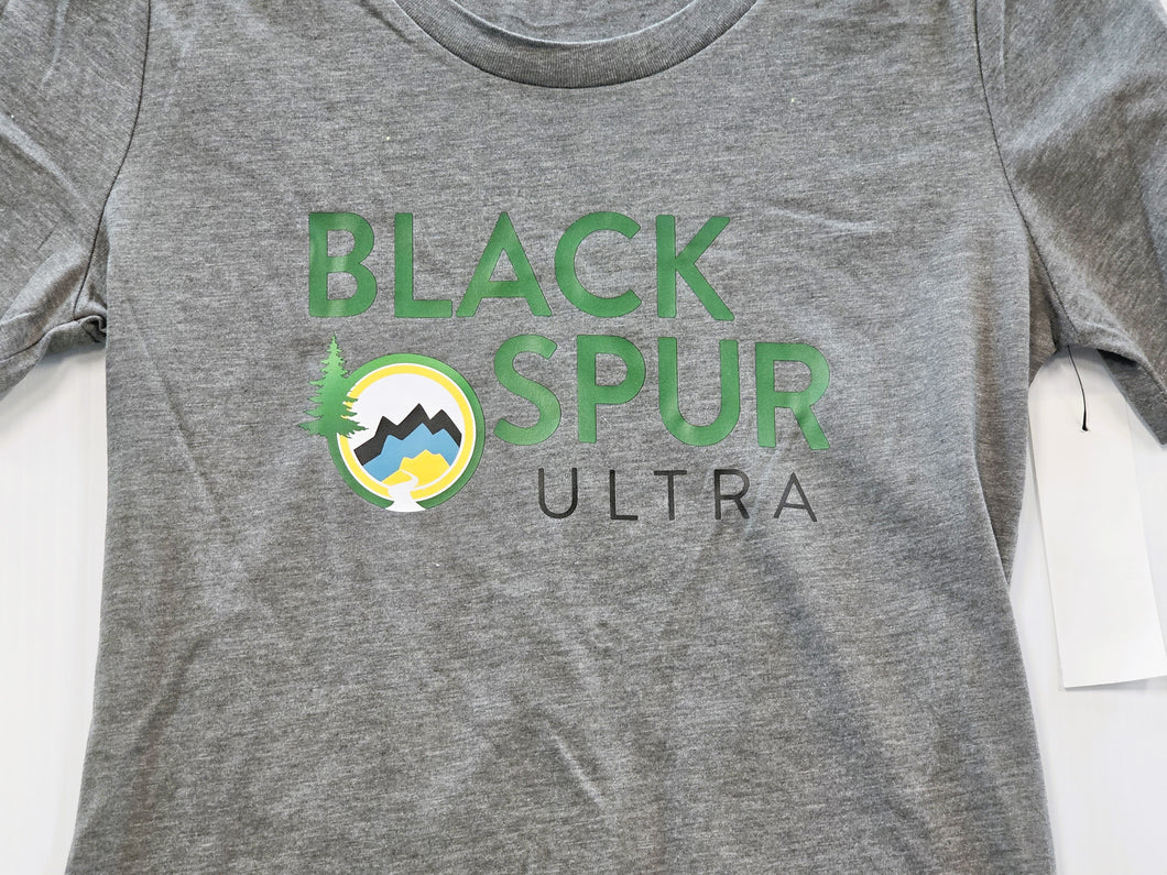 2024 Black Spur Ultra T-Shirt w/New Logo (Deep Heather) - Women's