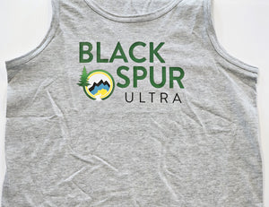 2024 Black Spur Ultra Tank Top w/New Logo (Sport Grey) - Unisex