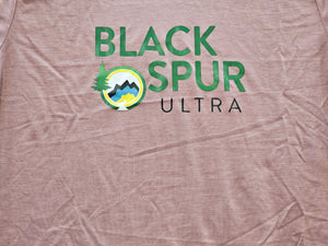 2024 Black Spur Ultra Cropped T-Shirt w/New Logo (Mauve) - Women's