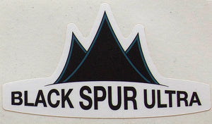 Black Spur Sticker